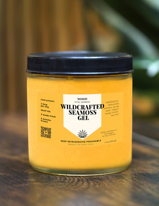 Wildcrafted Mango Sea moss