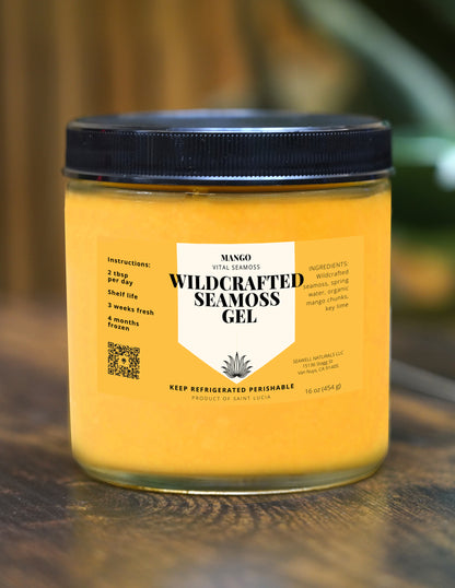 Wildcrafted Mango Sea moss