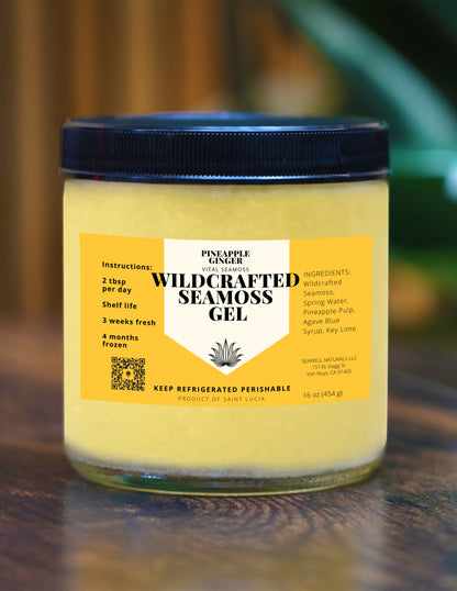 Wildcrafted Pineapple Sea moss