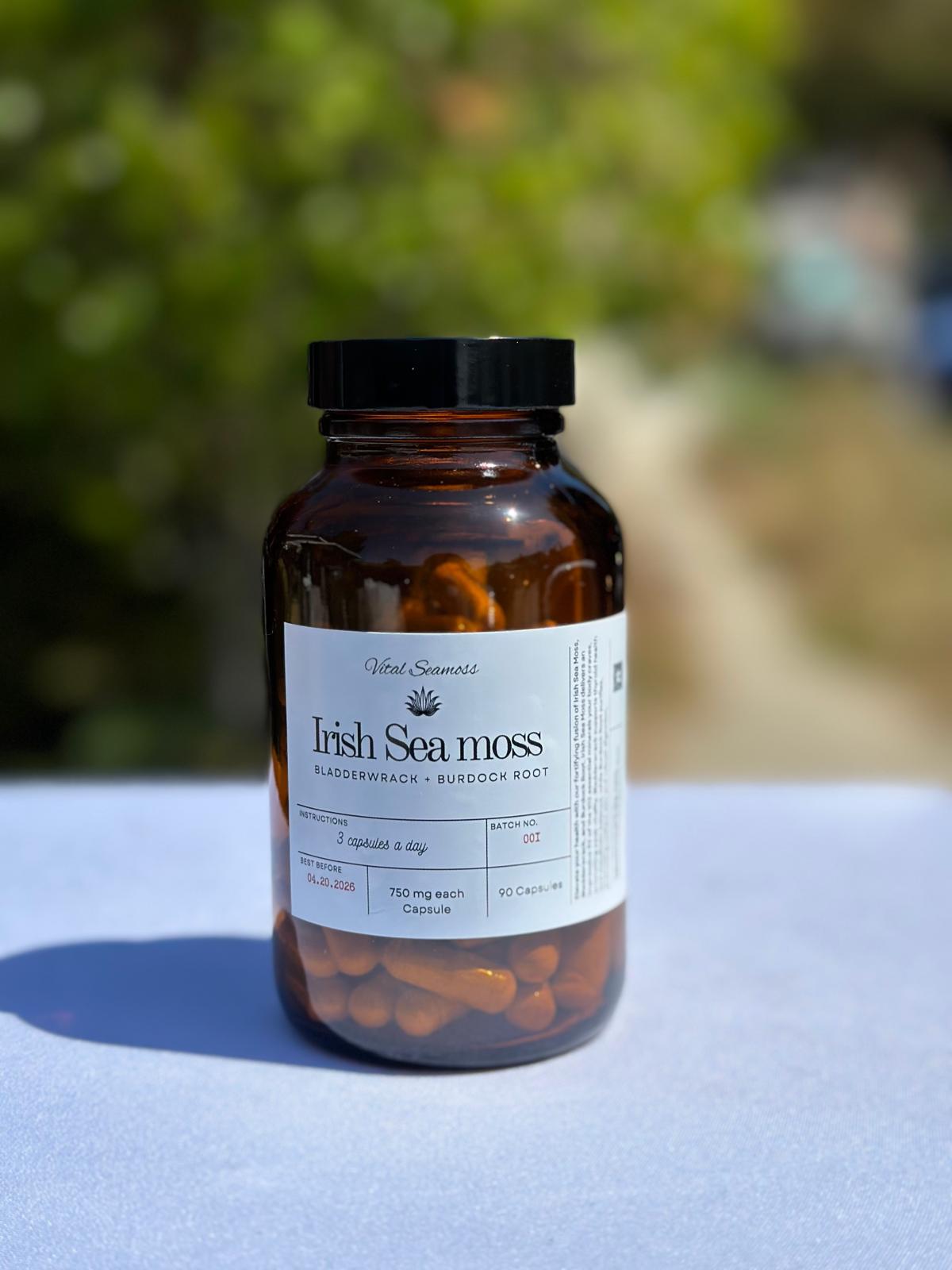 Irish Sea moss, Bladderwrack, and Burdock Root