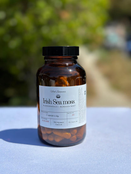 Irish Sea moss, Bladderwrack, and Burdock Root