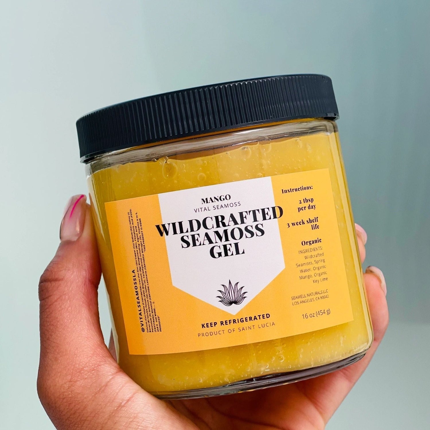 Wildcrafted Mango Sea moss